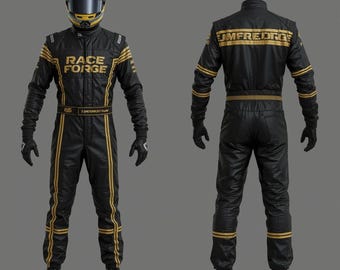 Tuta da gara personalizzata per go-kart: CIK/FIA Livello 2, uomo e donna, guanti gratuiti