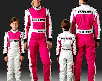Handmade Kart Racing Suit: CIK/FIA Level 2, Customizable Logos + Free Gloves