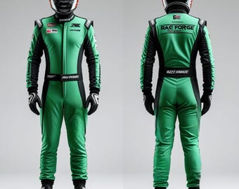 Handmade F1 Go Kart Racing Suit: CIK/FIA Level 2, Customizable