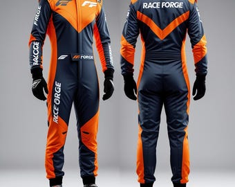 Tuta da gara F1 Go Kart fatta a mano: CIK/FIA Livello 2, personalizzabile