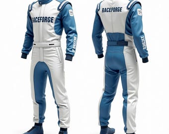 Handmade Kart Racing Suit: CIK/FIA Level 2, Customizable Logos + Free Gloves