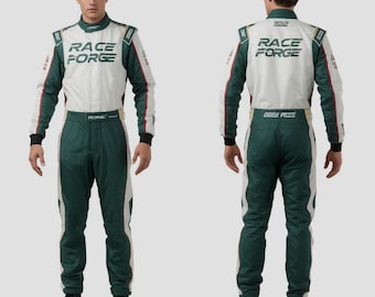 Custom CIK/FIA Level 2 Go Kart Racing Suit: Personalized Design, Free Gloves