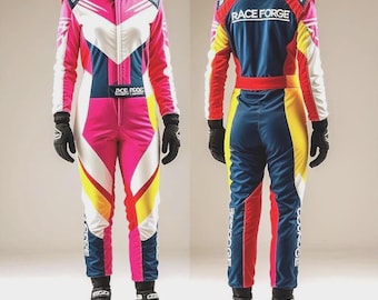 Tuta da gara per go-kart fatta a mano: CIK/FIA Livello 2, vestibilità personalizzata