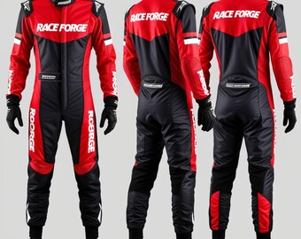 Custom CIK/FIA Level 2 Go Kart Racing Suit: Cardura 600D, Terry Cotton Lining
