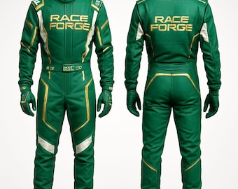 Kids Kart Racing Suit: CIK/FIA Level 2, Customizable with Logos