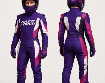 Kids Kart Racing Suit: CIK/FIA Level 2, Customizable with Logos