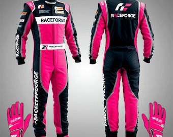 Handmade CIK/FIA Level 2 Go Kart Racing Suit: Custom Logos & Colors
