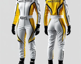 Tuta da gara per go-kart fatta a mano: CIK/FIA Livello 2, Sublimazione digitale