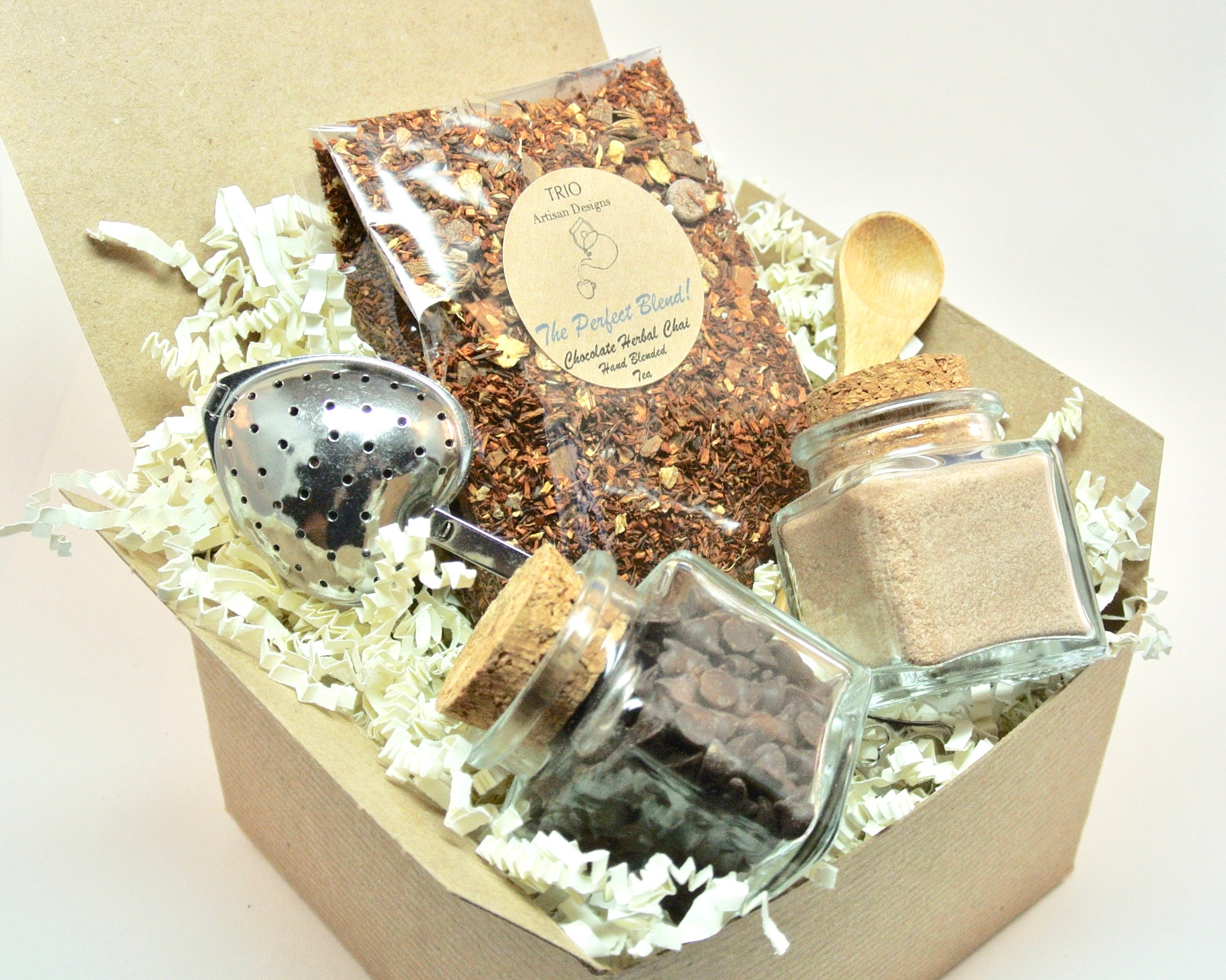 Chocolate Chai Tea Gift Set Etsy