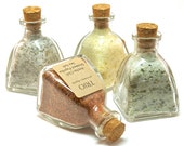 Ensemble de sel de mer, 4 pc Gourmet Salt Sampler, Foodie Gift, Chef Gift Set