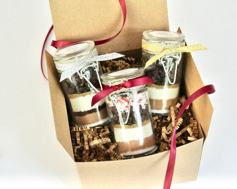 Hot Chocolate Gift 3 Hot Cocoa Set Gourmet Hot Chocolate