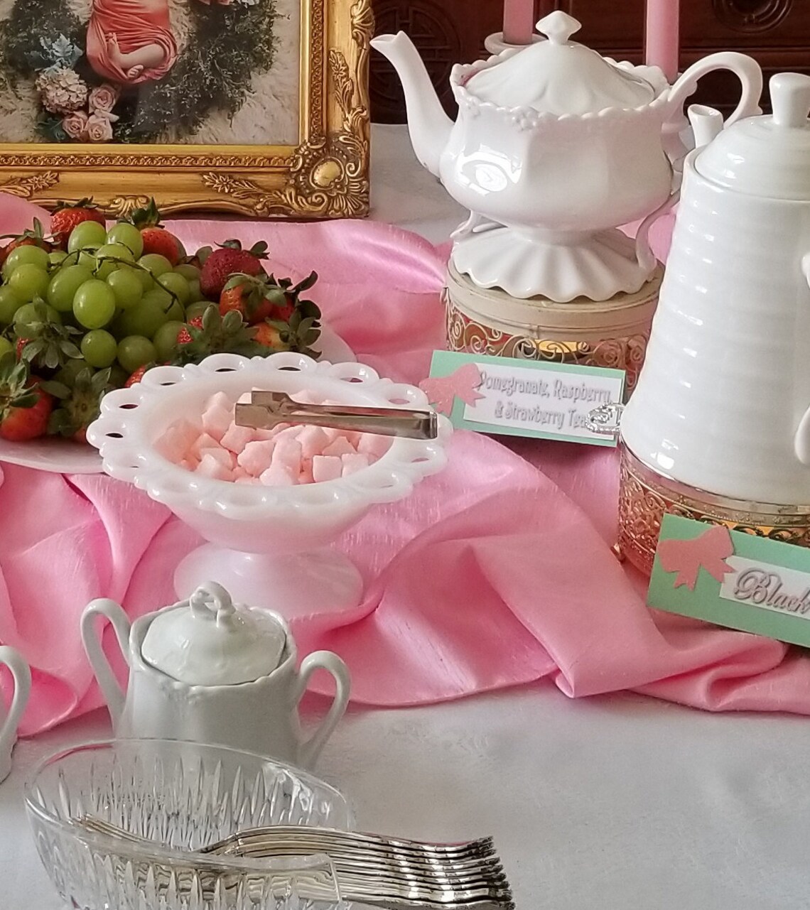 Rose Petal Flavored Sugar Cubes Tea Party Champagne Toast Etsy