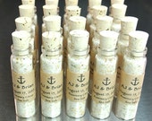 Sea Salt Favor, 10 Mini Bottles, Gourmet Sea Salt, Corporate Gift, Finishing Salt, Spice Favor, Seasoning Salt, Foodie Favor, Shower