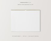 Wall Calendar Horizontal Mockup, Spiral Landscape Calendar Mock up, A4 PSD Smart Object