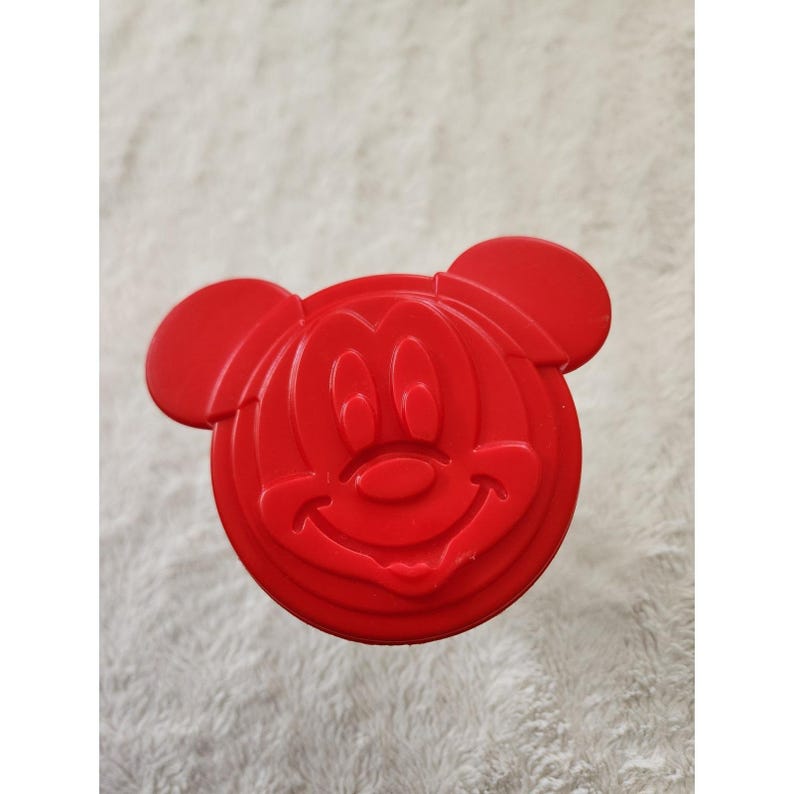 Vintage Tupperware Disney Mickey Mouse Tumbler Cup with Mickey Ears Lid image 5