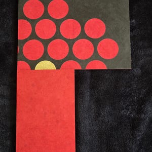 Custom foldable game board (a 15" board folds in 6 to 7.5x5") - Custom foldable game board (this one folds in 6)