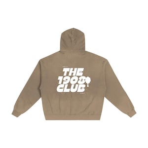 Alpha Kappa Alpha Oversized Zip Hoodie: 1908 Club