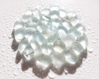 Collection of safety glass - Seaham Sea Glass - S2247 - from Seaham beach,  UK