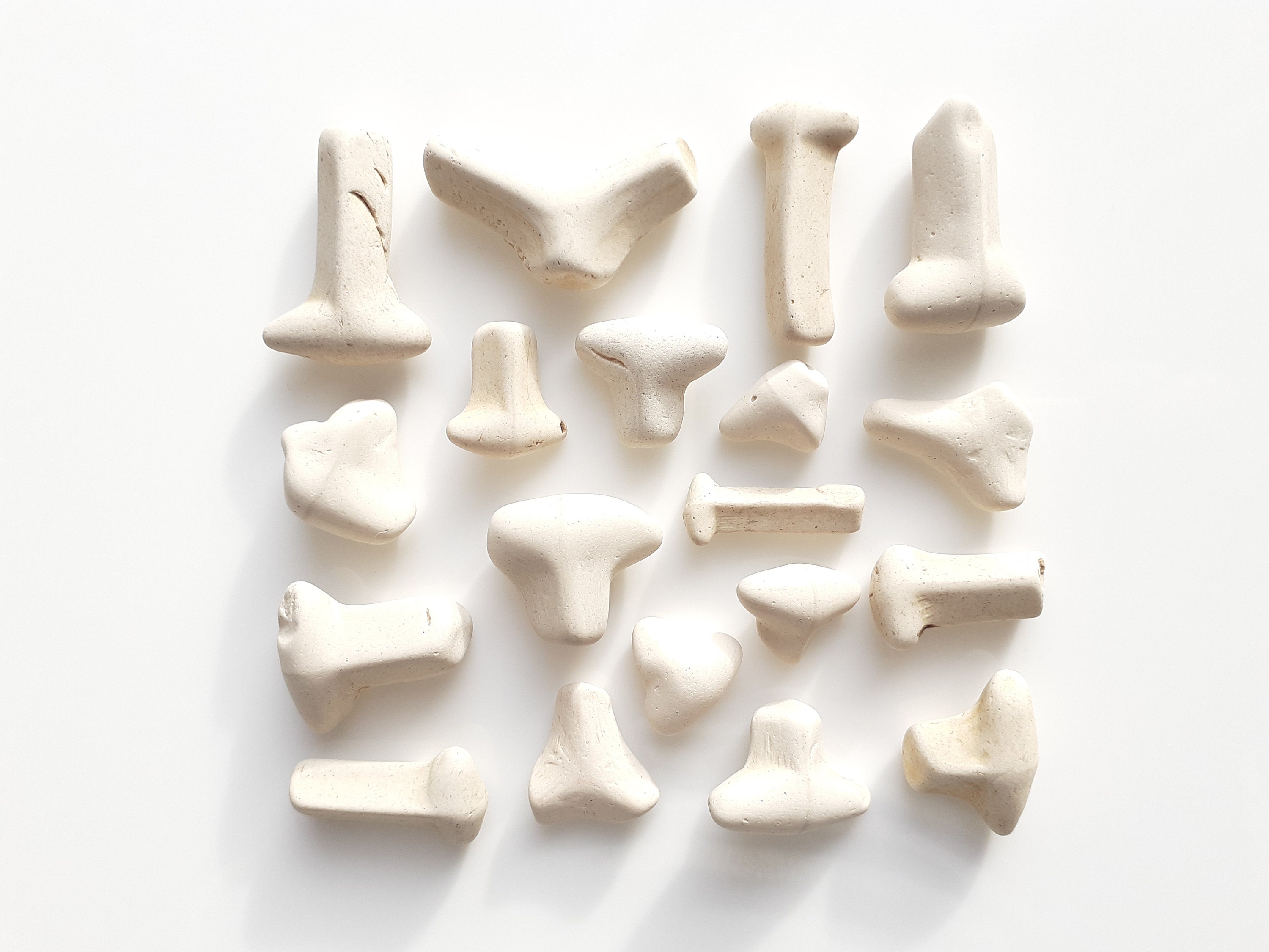 Collection of Kiln Stilts Sea Pottery for Art Craft etc. Etsy