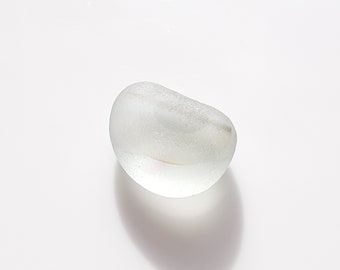 Beautiful Seaham Sea Glass rainbow, colours are Pink, Yellow and Grey, all very subtle shades - B3220 - from Seaham, UK