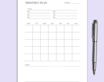 Monthly Planner