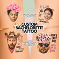 Custom Temporary Tattoos - Bachelorette Favours, JGA, EVJF, Hen Do Party Accessories product logo