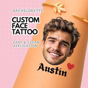 Hen Party Tattoos, individuelle Bräutigam Braut Gesichtstattoos - Hen Party Gastgeschenke - Stag Dos - Hen Parties - Individuelle Gesichtstattoos, Bachelorette Tattoos