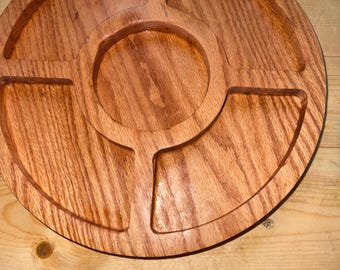 12” Wood tray