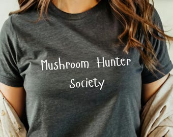 Camiseta de cazador de setas: divertida camiseta de recolección de alimentos para amantes de la naturaleza