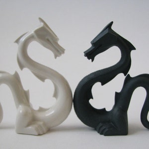 Dragon - Big Middle - hand made porcelain