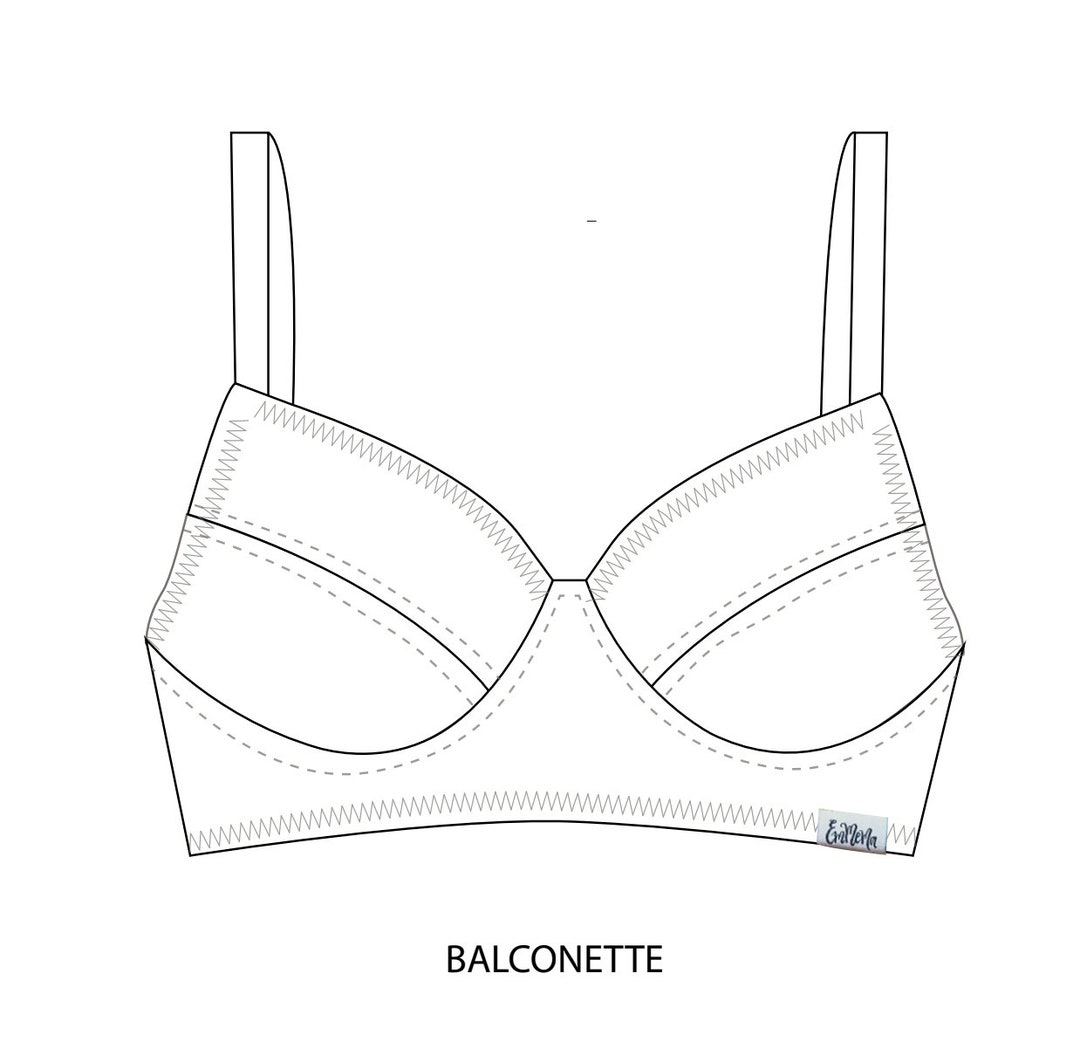 Comfy Balconette Organic Cotton Bralette Hemp Bra Wireless Ethical  Eco-friendly Couples Matching Underwear REVERSIBLE 