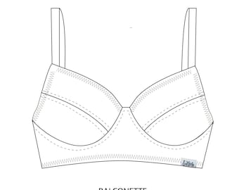 XL+ confortable balconnet sur mesure | Brassière en coton bio | Soutien-gorge en chanvre | Éthique | Respectueux de l'environnement | Sous-vêtements assortis pour couples | RÉVERSIBLE