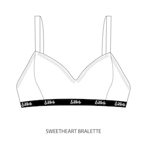 Organic Cotton Sweetheart Bralette: Ethical and Sustainable Materials Bra