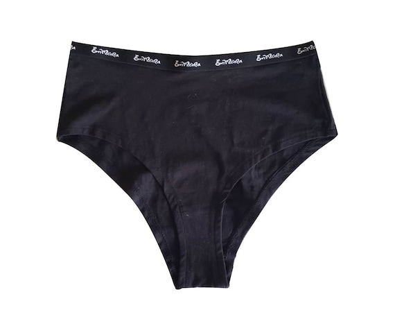 Underwear in organic cotton - Black