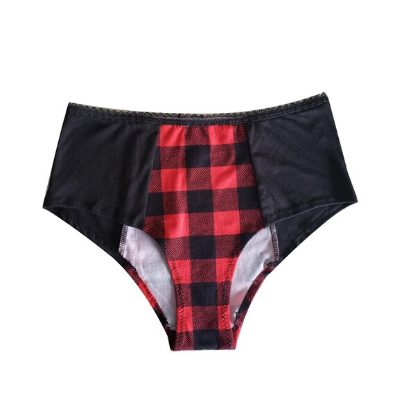 plaid underwear