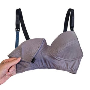 Custom Organic Cotton Nursing Bra: Balconette Style, Optional Padding | Many Prints image 8