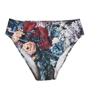 Swim Suit bottom /Thong/ Cheekini/ High Waist For Her, Matching swim bottom, recyled nylon/ repreve/ sustainable Gift Idea