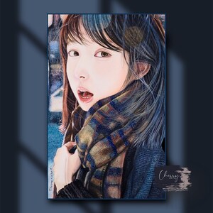 Custom Watercolour Portrait - 100% hand painted Original Art - Realistic Headshot memories birthday gifts
