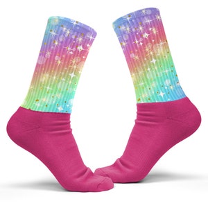 Unicorn Rainbow Socks
