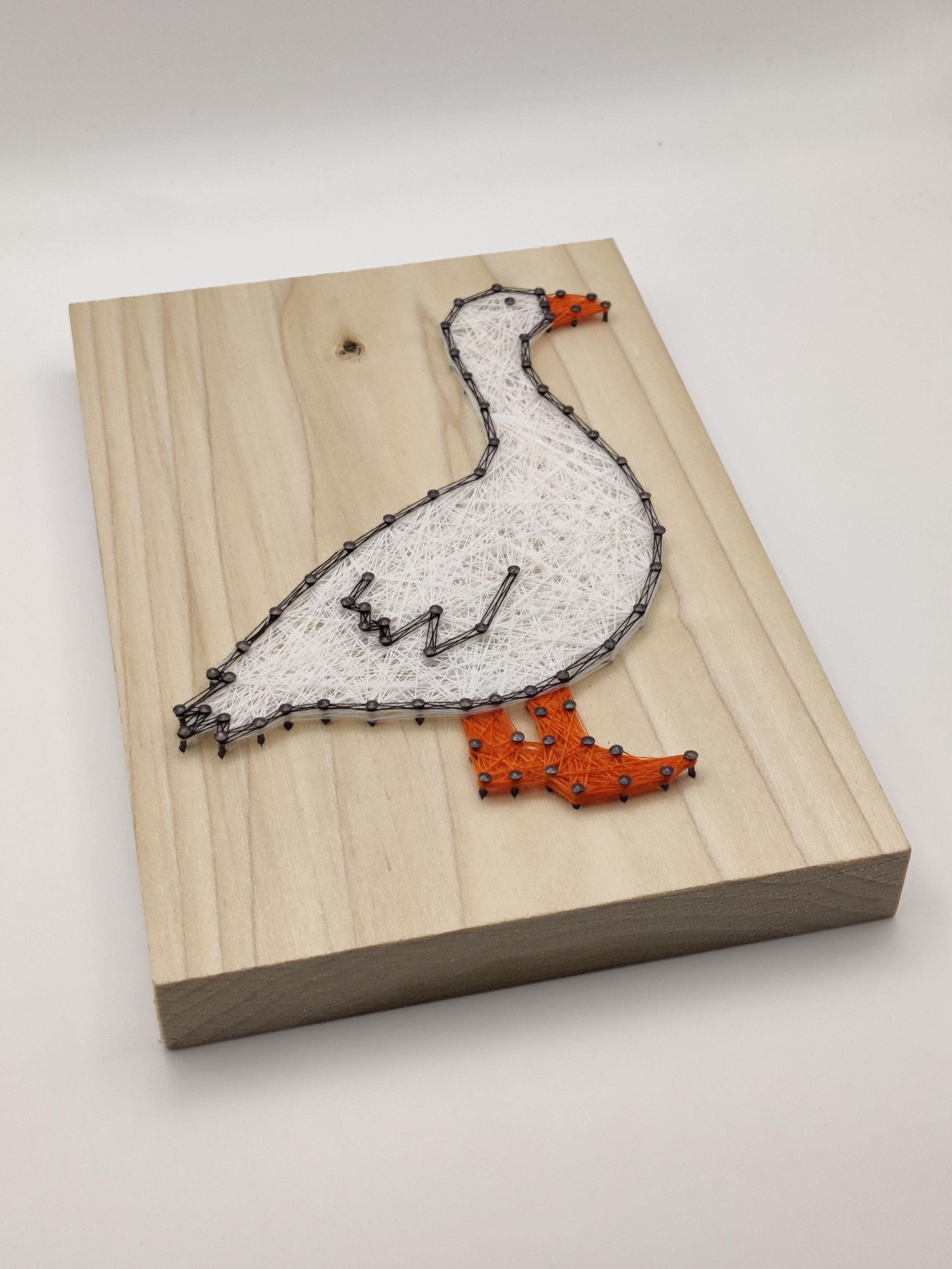 Embden Goose String Art Kit
