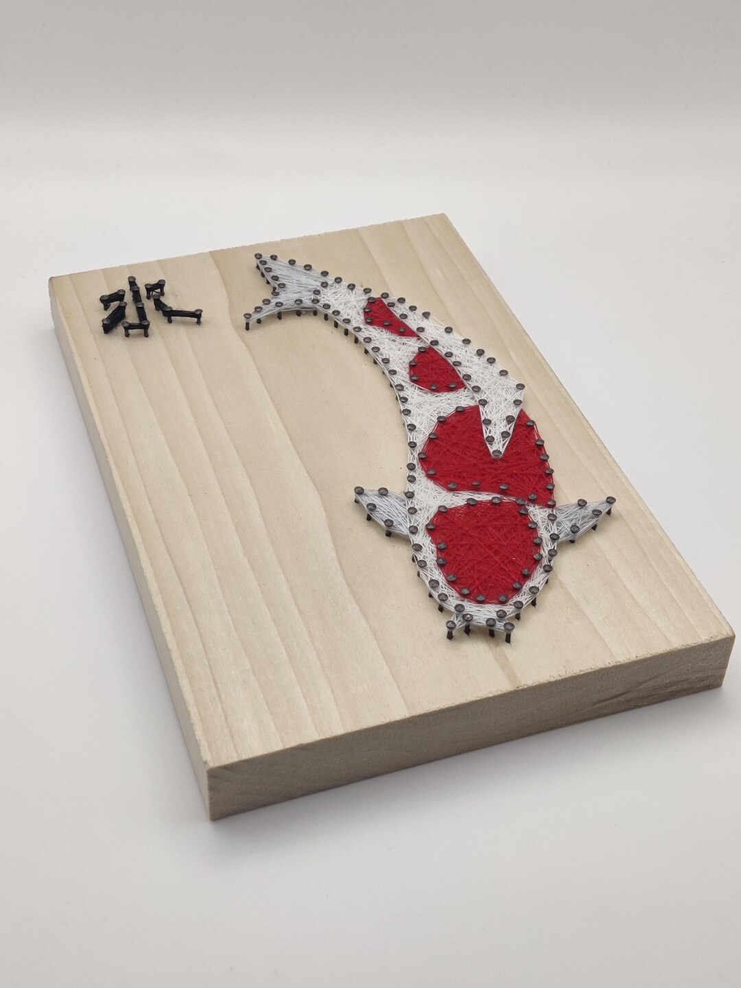 Koi Fish String Kohaku Koi String Art Kit - Etsy