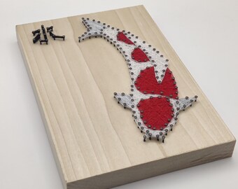 Kohaku Koi String Art Kit