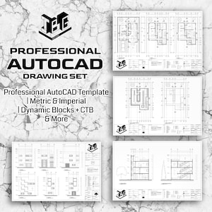 Complete AutoCAD DWG Template | Layers, Blocks, CTB & Paper Sizes