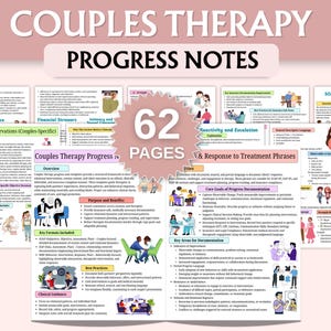 Anteckningar om parterapi | Terapiinterventioner | Klinisk dokumentation | Terapimanus | Fuskblad för psykoterapi