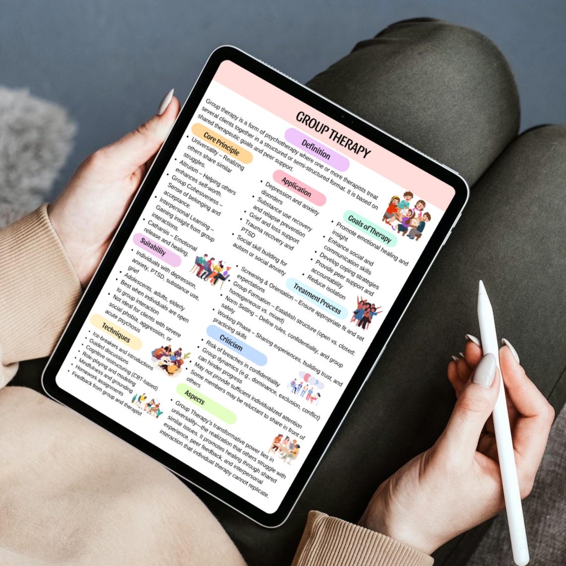 Therapeutic Modality Cheat Sheet Bundle | Psychology Cheat Sheet ...