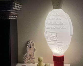 Soy fish lamp