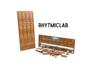 Rhythmiclab: Magnetic Music Rhythm Education Tool, Music Theory Poster Gift