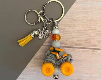 Digatron Monster Jam Mini Monster Truck Key Chain Bag Charm