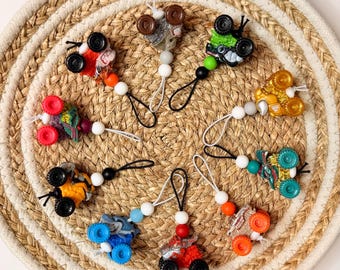 Mini Monster Jam Zipper Pull | Monster Truck Backpack Charm | Kids Zipper Charm for Bags | Zipper pull for Bags | Backpack accessory