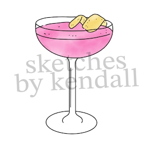 Cosmopolitan - Watercolor